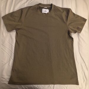 Reigning Champ Brown Short Sleeve Crewneck Raglan Cotton T Shirt Men’s Size M